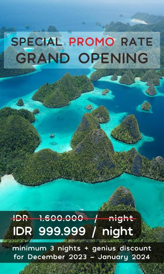 Mansuar Raja Ampat Bungalows Kri Bagian luar foto